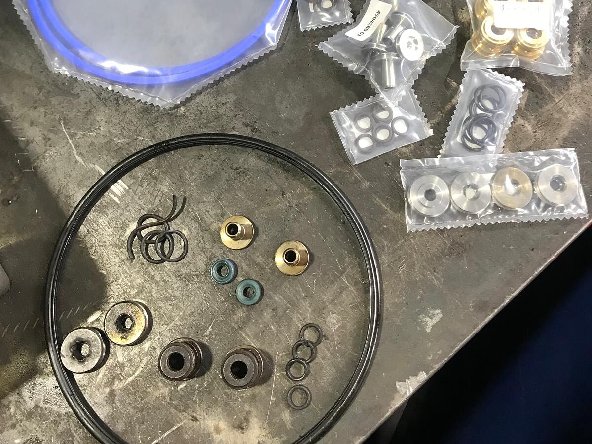Mitsubishi Selfjector conta, keçe ve O-ring servis kiti